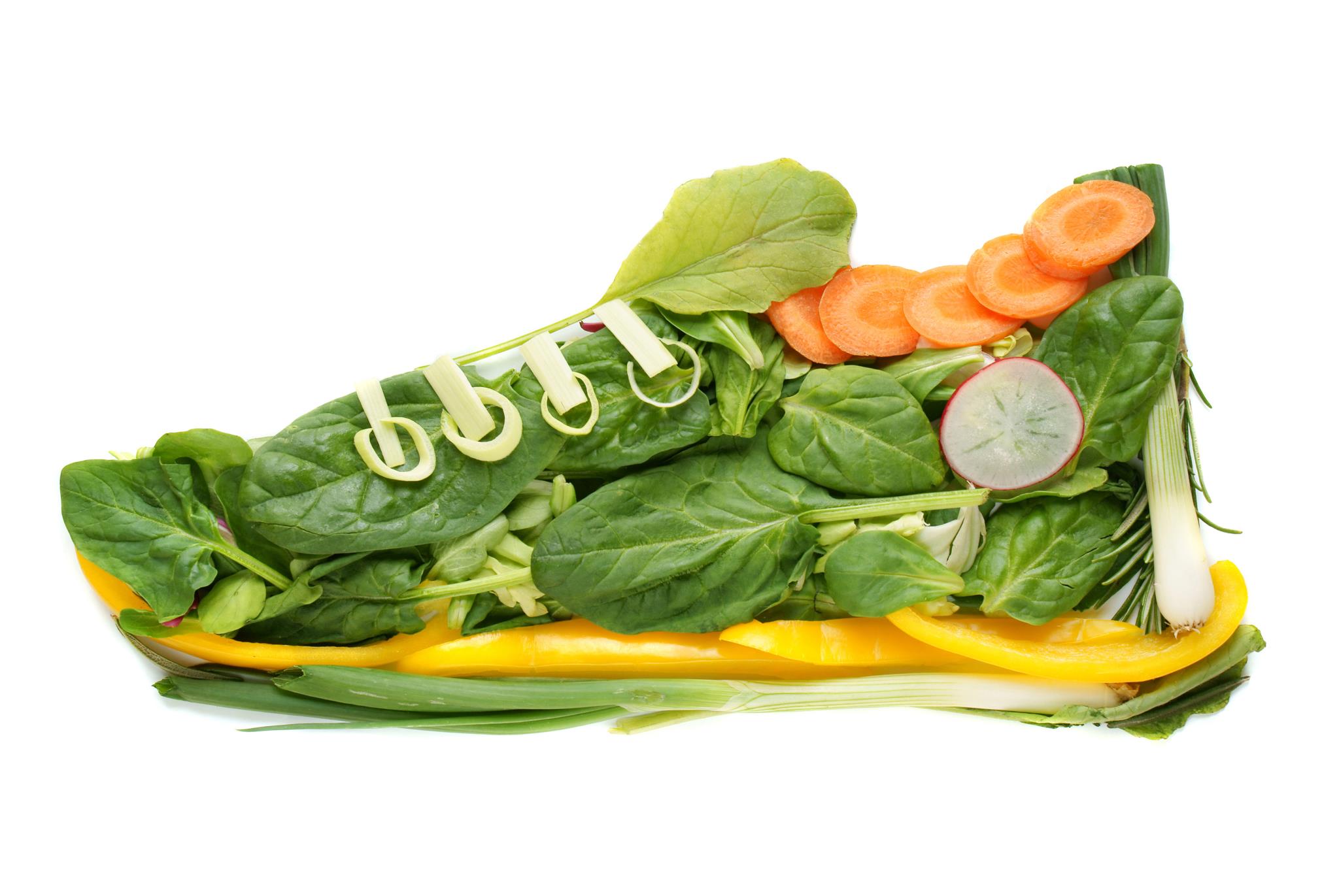 chaussures légumes